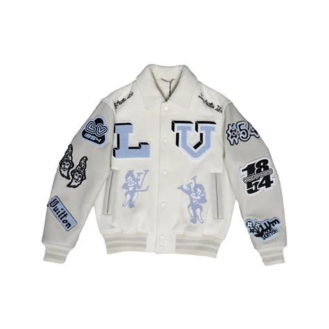 lv university jacket|lv varsity jacket pandabuy.